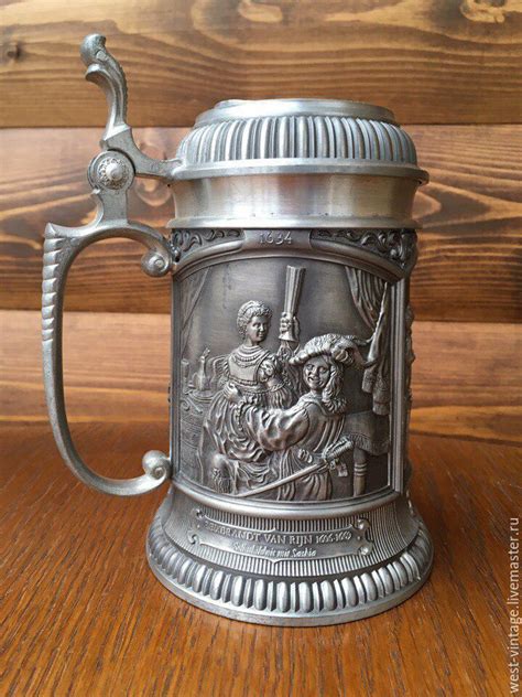 Оловянная пивная кружка, WMF, Германия – купить в интернет-магазине на ...