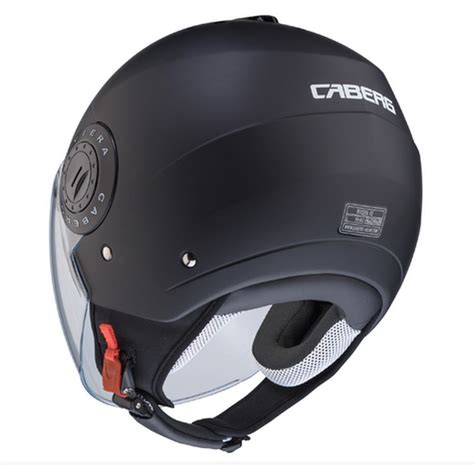 Casco Jet Caberg Riviera V Negro Mate Totmoto