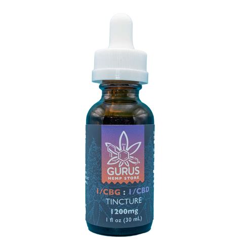 Cbg Cbd Tincture Thecbggurus