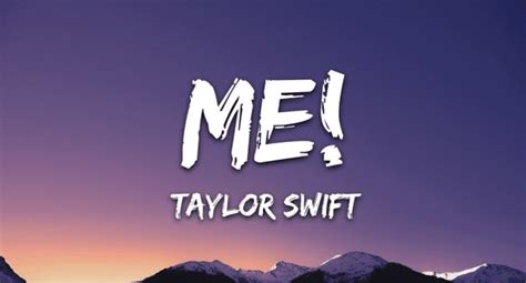 Taylor Swift Me Lyrics – Taylor Swift | Lover - KULFIY.COM