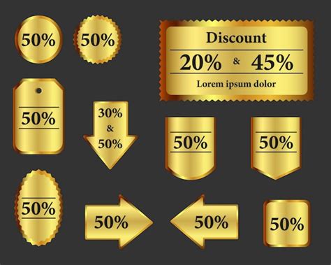 template tag premium vector