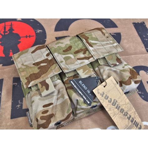 EMERSON LBT Style M4 Triple Magazine Pouch Multicam ARID