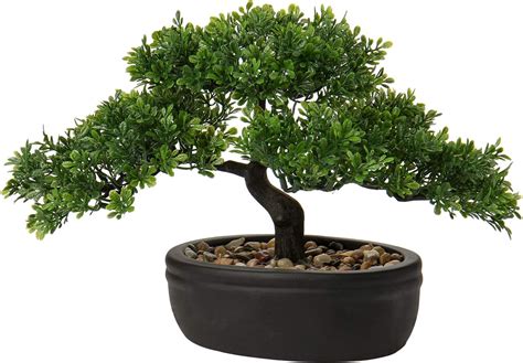 Kunstbonsai Naturgetreue K Nstliche Pflanze Kunstbaum Bonsai Zeder