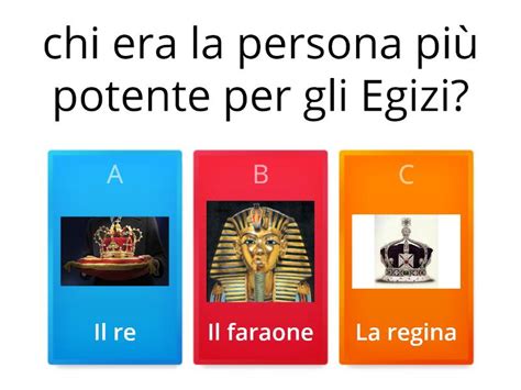 Gli Egizi Quiz