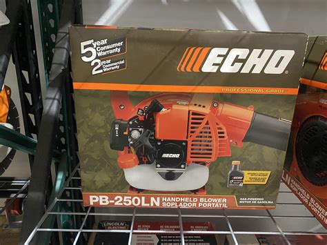 Brand New Echo Pb Ln Gas Powered Hand Held Leaf Blower Advanced