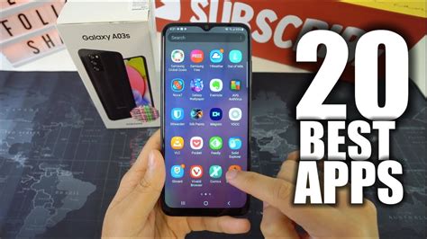 20 Best Samsung Galaxy A03s 5g Apps You Need Youtube