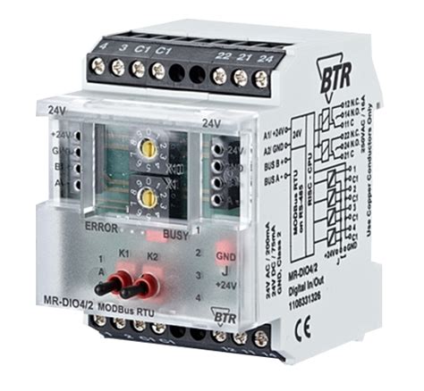 Module D Entr Es Sorties Modbus Entr Es Digitales Contact Et