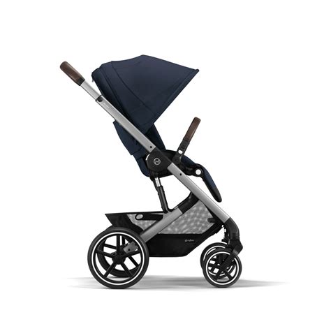 Poussette Balios S Lux Ch Ssis Silver Ocean Blue De Cybex Poussettes