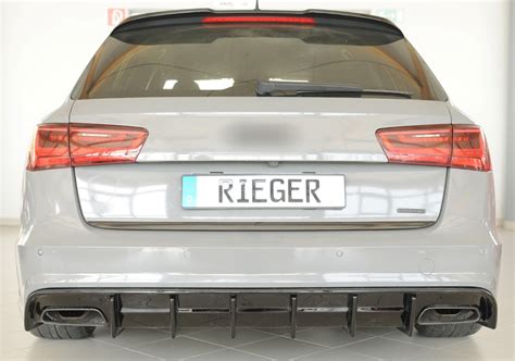 Aggressive Diffuser V Voor Audi A C Facelift S Line Sedan Avant