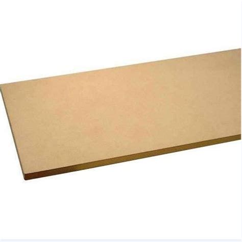 Pine Brown Prelaminated MDF Board Surface Finish Matte Thickness 18