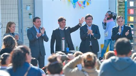 Escuelas A La Obra Kicillof Celebr La Creaci N De Edificios