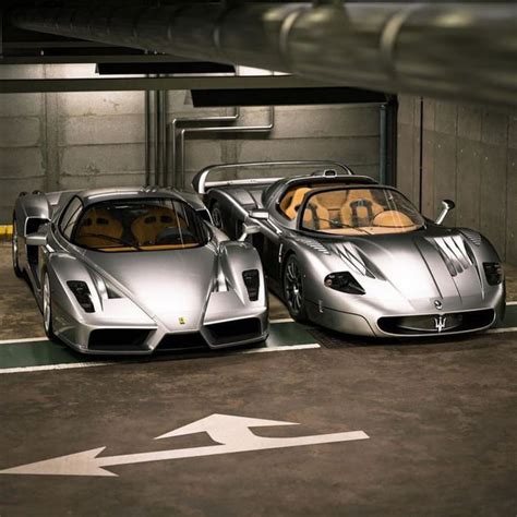 Ferrari Enzo And Maserati MC12 9GAG