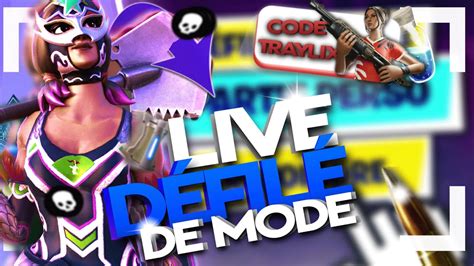 LIVE FORTNITE FR PARTIE PERSO DEFILER DE MODE FIGHT CACHE CACHE YouTube