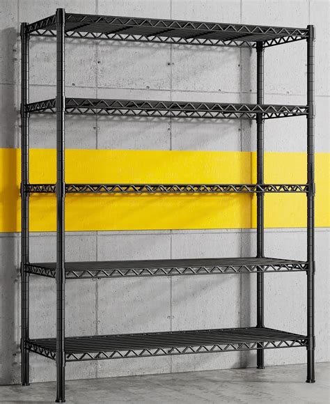 Bestoffice Tier Shelving Unit Nsf Wire Shelf Metal Large Storage