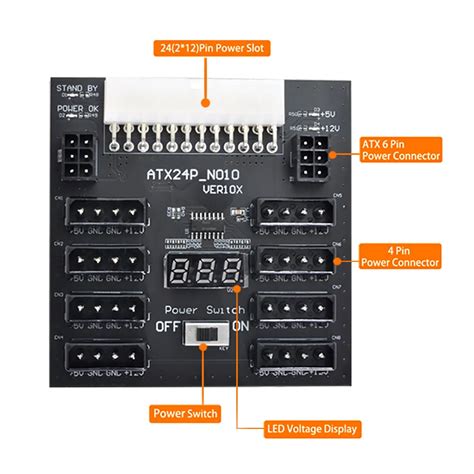 Chenyang Cy Atx Psu Server Power Board Pin To Ide X Pin X Pin