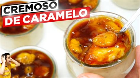 Postre Casero De Crema De Caramelo 😍🍮😋 No Requiere Horno Receta