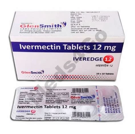 Iveredge Ivermectin Mg Tablets At Rs Strip Of Tablets