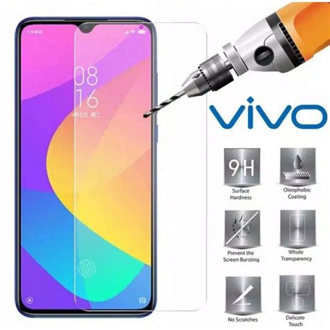 Jual VIVO Tempered Glass Pelindung Layar Anti Gores Kaca Y01 Y16 Y17