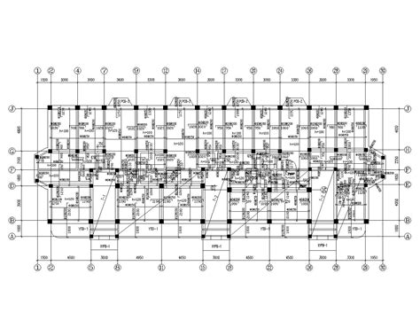 四层带阁楼砖混结构住宅施工图（cad） 砌体结构施工图 筑龙结构设计论坛