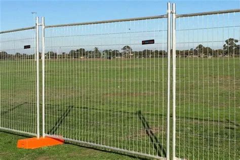Hot Dip Galvanized Portable Security Fence Construction Security Fencing