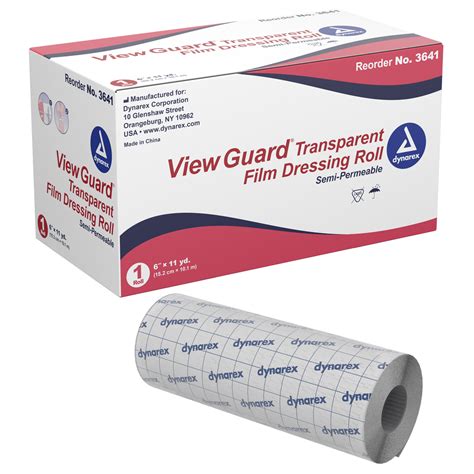 View Guard Transparent Dressing Rolls Non Sterile