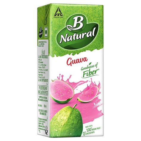 B Natural Guava Juice 180 Ml