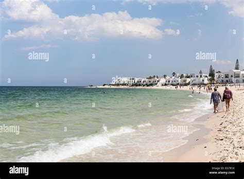 Africa, Tunisia, Port El Kantaoui, Beach Stock Photo - Alamy