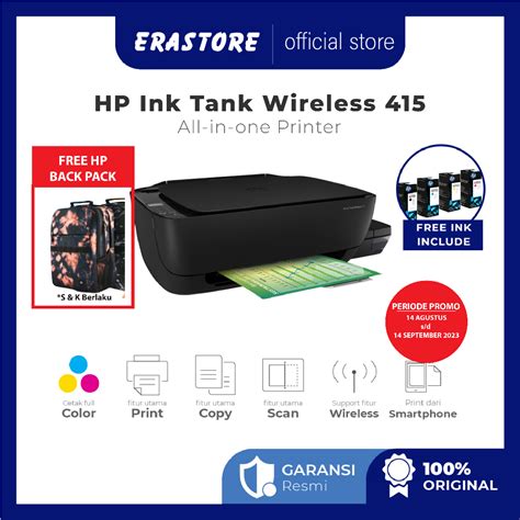 Jual Hp Ink Tank Wireless 415 Z4b53a Shopee Indonesia