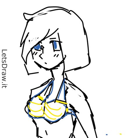 How To Draw Bathing Suit Learn To Draw From Other LetsdrawIt Players