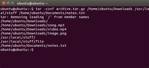 How To Compress And Extract Files Using The Tar Command On Linux