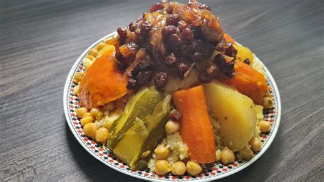 Marokkanischer Couscous Mit Gem Se Und