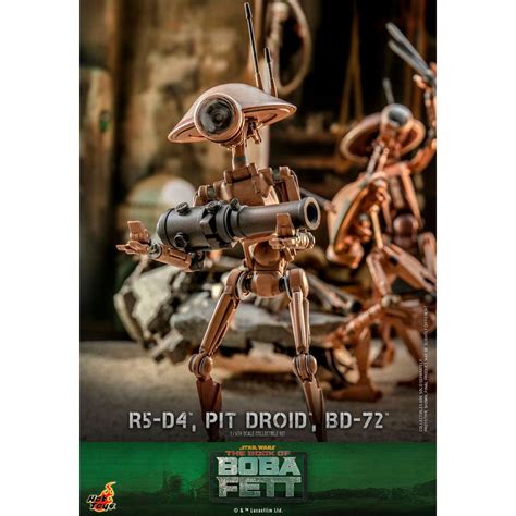 Hot Toys Star Wars R D Pit Droid BD Pack Figurines PVC ARTFX Figurine