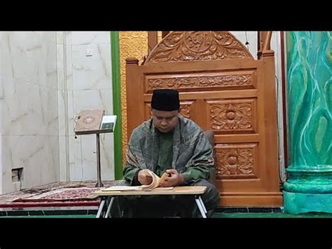 LIVE Kajian Bada Subuh Masjid At Taqwa Gramapuri YouTube