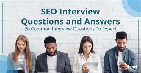 The 20 Best SEO Interview Questions And Answers For 2023 Herd Digital