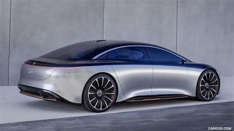 2019 Mercedes Benz Vision EQS Concept Rear Three Quarter Caricos