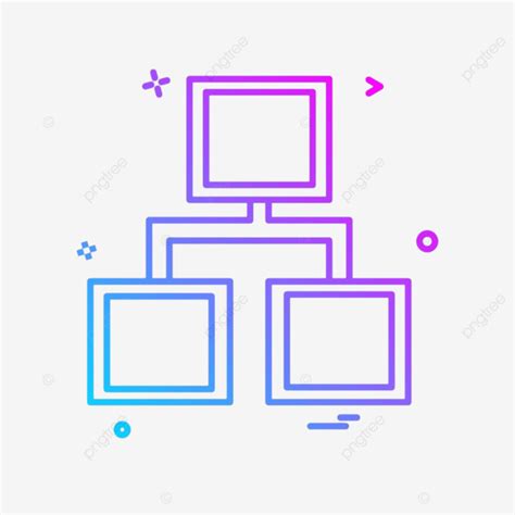 Technology Network Design Vector Art Png Network Icon Design Vector