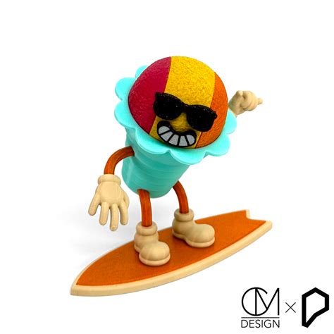 Free 3d File Shaved Ice Character 🧊 ・3d Printing Idea To Download・cults