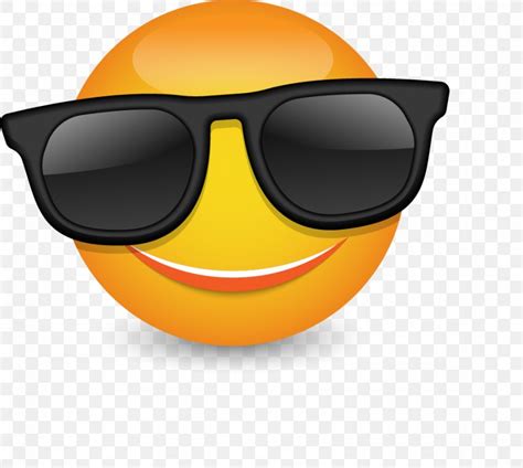 Smiley Face Emoji With Sunglasses