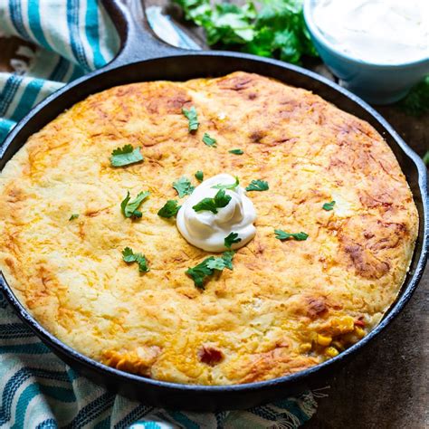 Mexican Chicken Cornbread Casserole Spicy Southern Kitchen