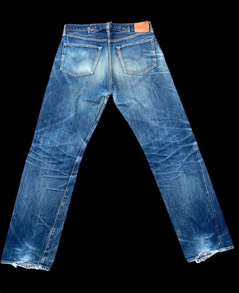 Size Vintage Levi S Xx Redline Distressed Denime Etsy