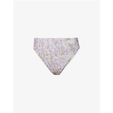 Popular Designer Tory Burch High Bikini Bottoms Editorialist