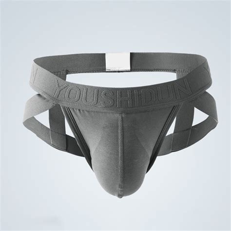 Wide Band Men Thong Low Waist Underpants Men S Hollow Out Jockstrap EBay