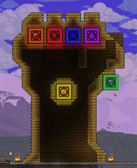 Behold, the Infinity Gauntlet 3.0 : r/Terraria