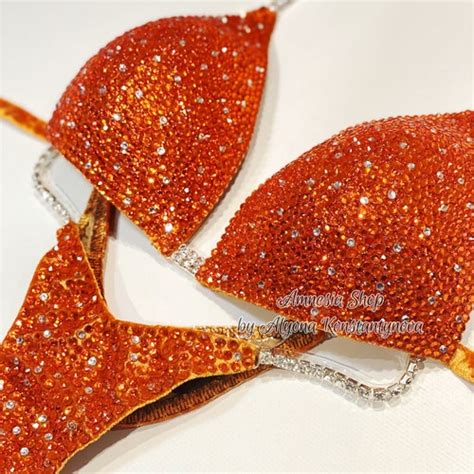 Npc Ifbb Bikini Suit Figure Competition Suit Fitness Etsy