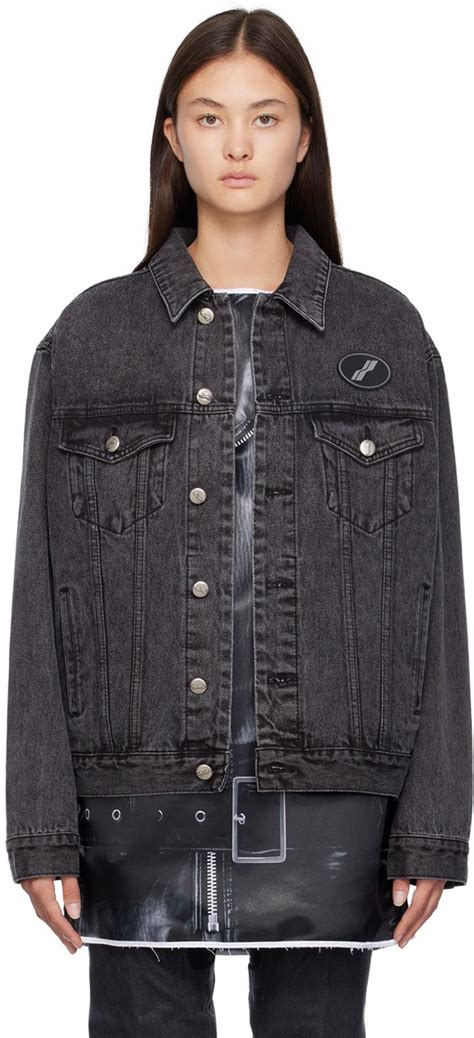 Non Stretch Denim Jacket Fading Throughout Spread Collar Button