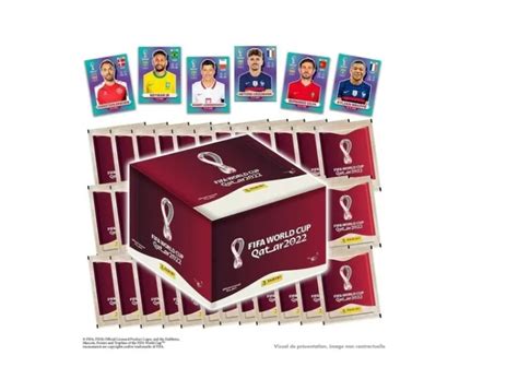 Mndial Qatar World Cup Qatar Caja De Sobres De Estampas