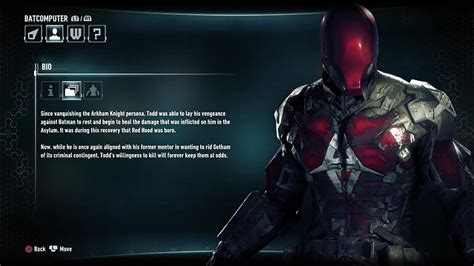 Arkham Origins Character Bios