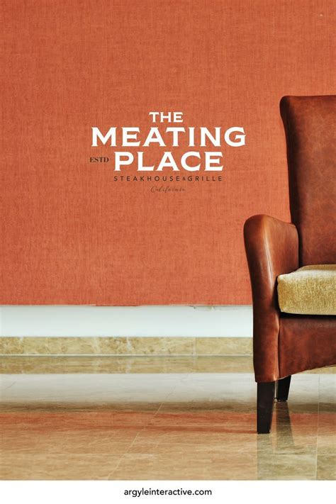 The Meeting Place Logo Design And Branding Restaurants And Bars Logo