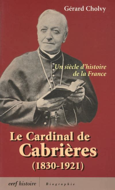 La Cardinal De Cabri Res Broch G Rard Cholvy Achat