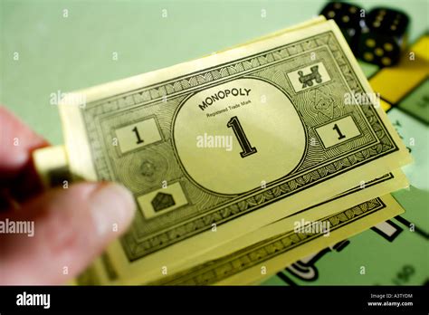 Monopoly Board Game Close Up Stock Photo Alamy